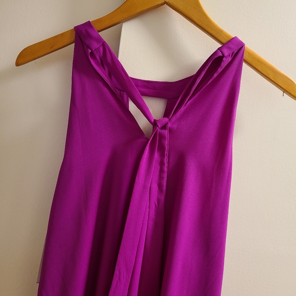 Design Lab Pink Flowy Dress - Picture 4 of 5